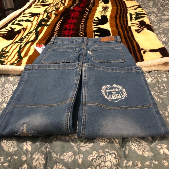 NWT Limited Too Dark Wash Girls Jeans - Picture 4 of 7